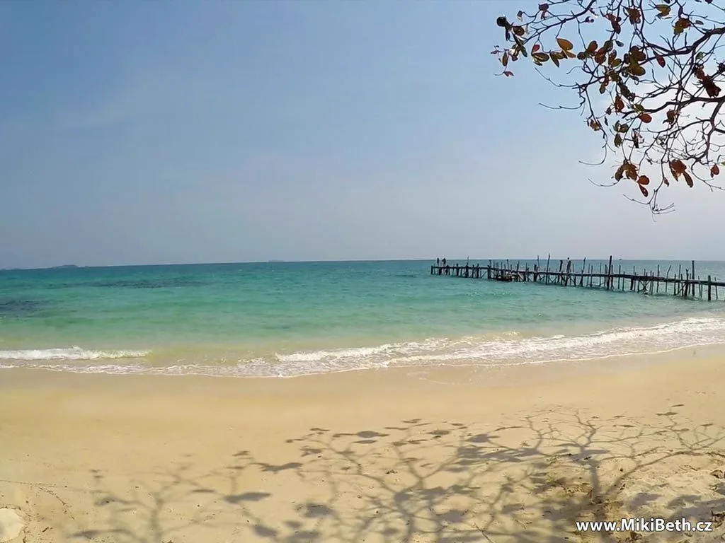 ukrytá pláž na koh samet